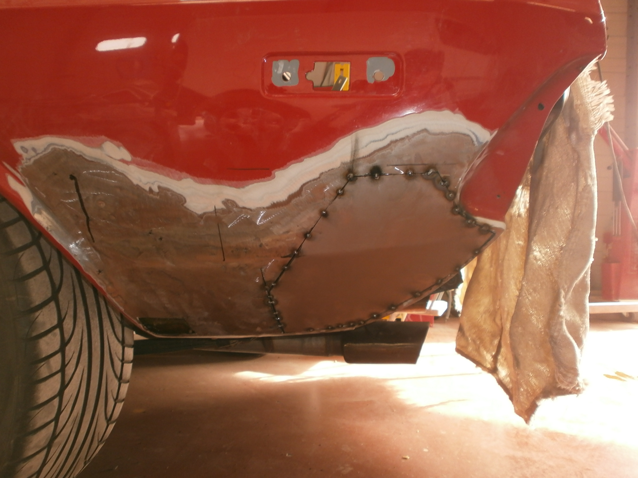 Soudure carrosserie Challenger
