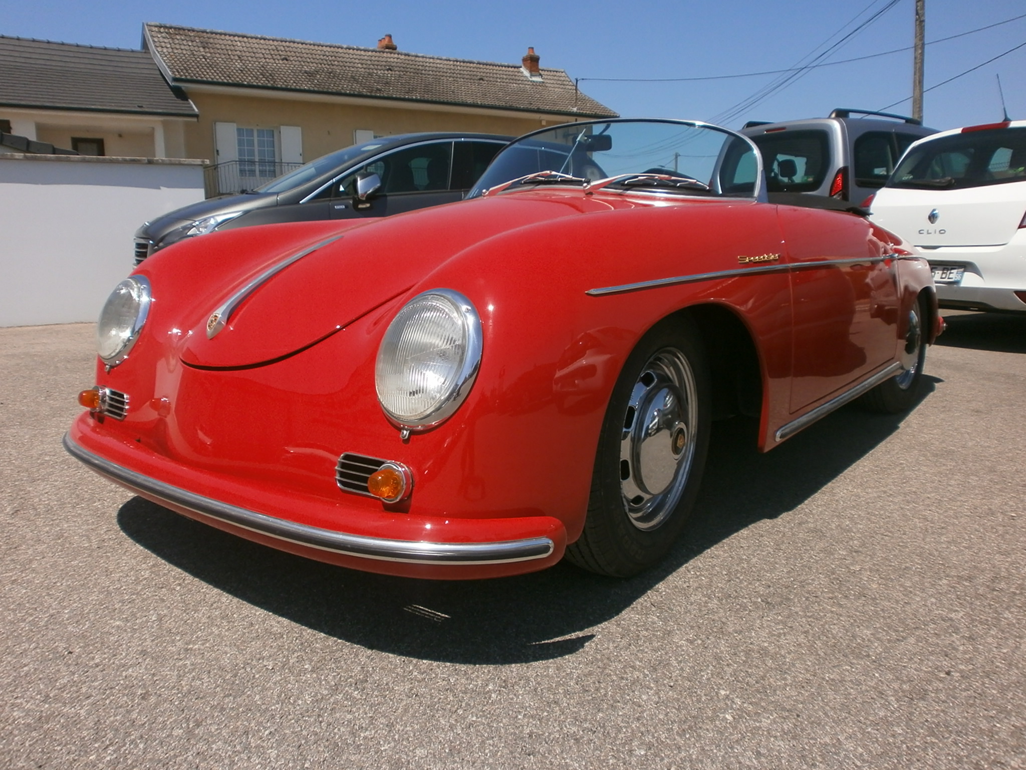 Porsche après une restauration automobile