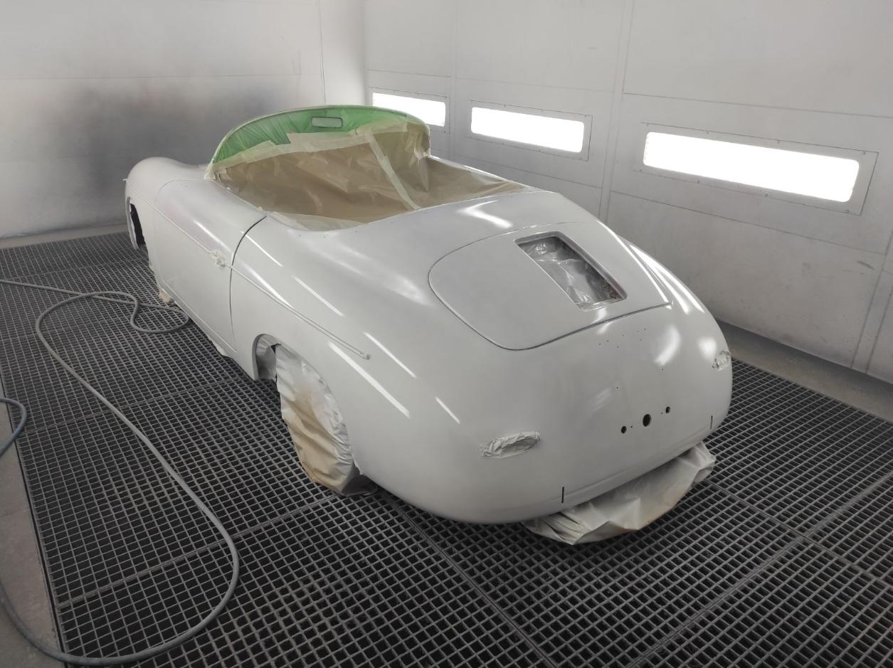 Peinture automobile Porsche