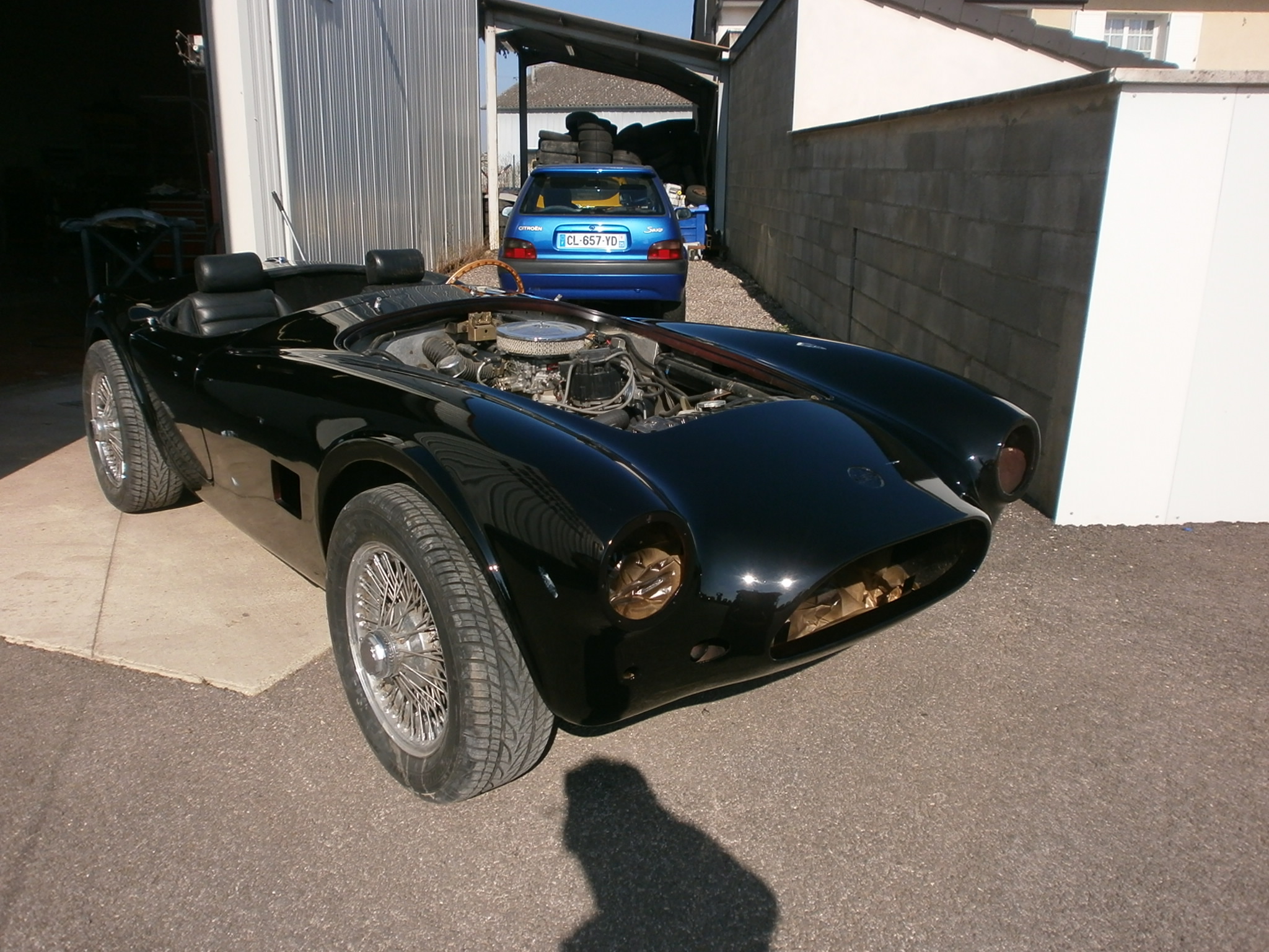 Cobra après une restauration automobile